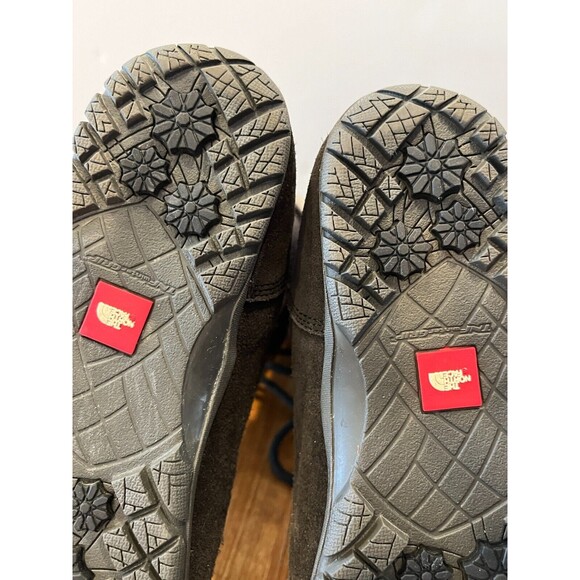 North Face Nuptse Purna II Boots Winter Snow Insulated Waterproof Black Mid Calf - Picture 7 of 9